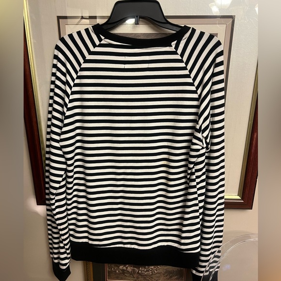 Ellandemm VOUGE Stripe Sweater Sz Lg - Picture 2 of 3